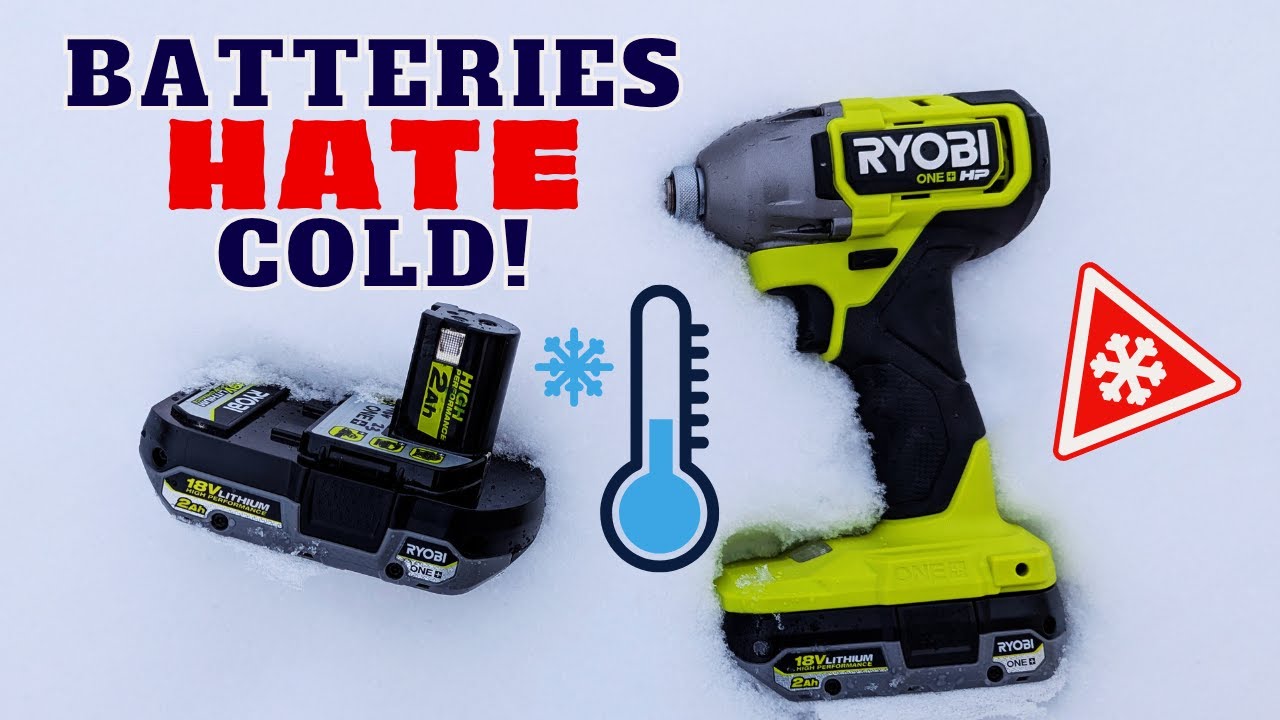 Frozen Battery Test: Shocking Impact on Cordless Power