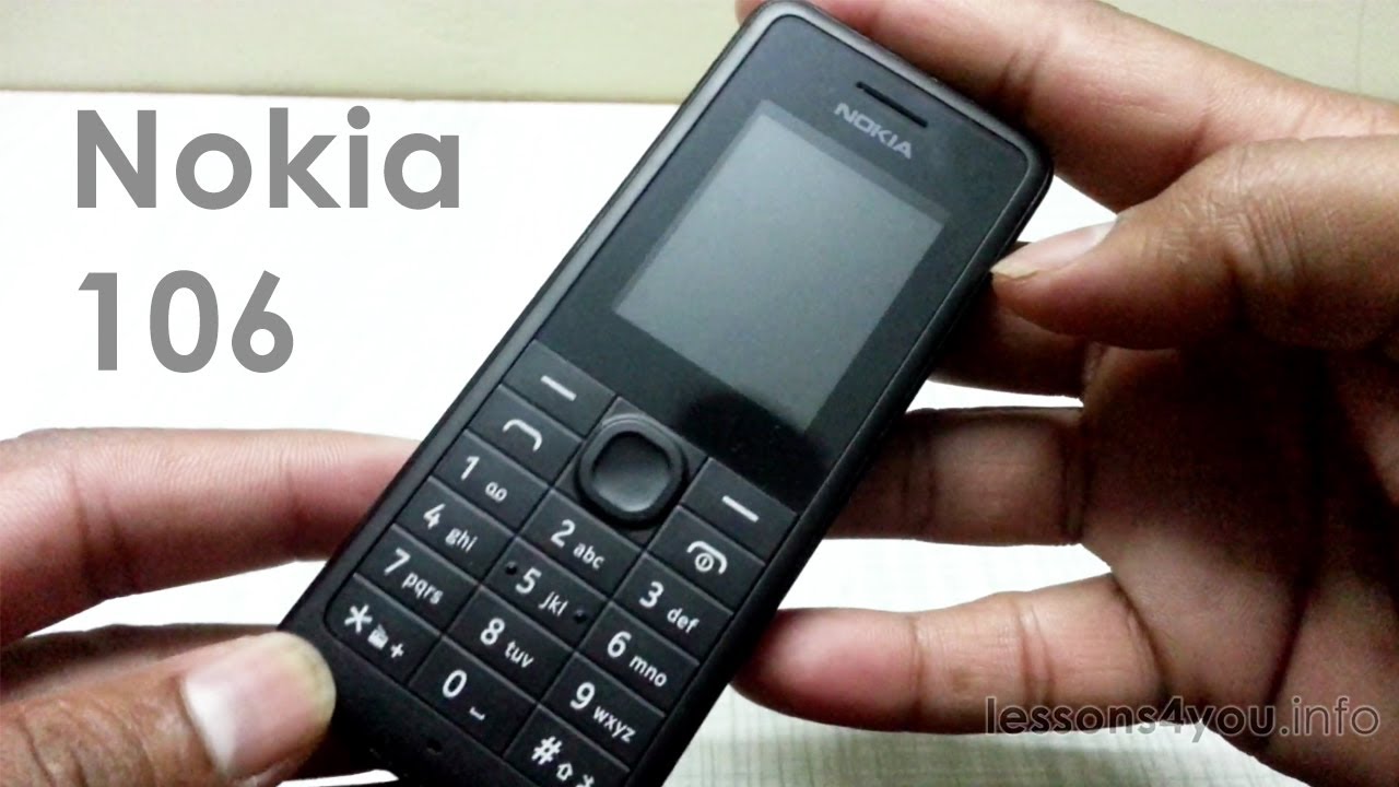 Nokia 106 Mobile Unboxing