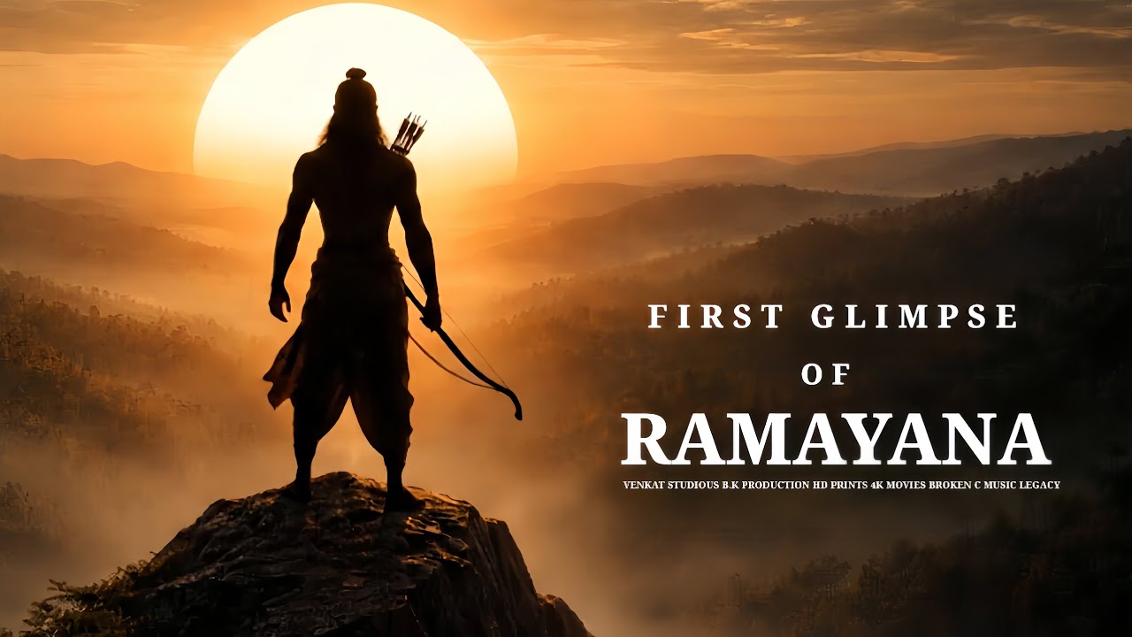 RAMAYANA FIRST GLIMPSE OUT NOW TO THE WORLD.