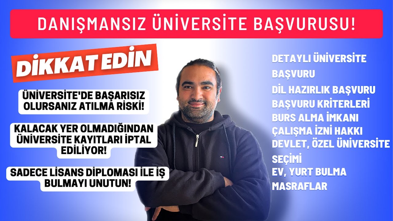 HOLLANDA'DA ÜNİVERSİTE OKUMAK | BAŞVURU KOŞULLARI DAHİL A'DAN Z'YE HER ŞEY