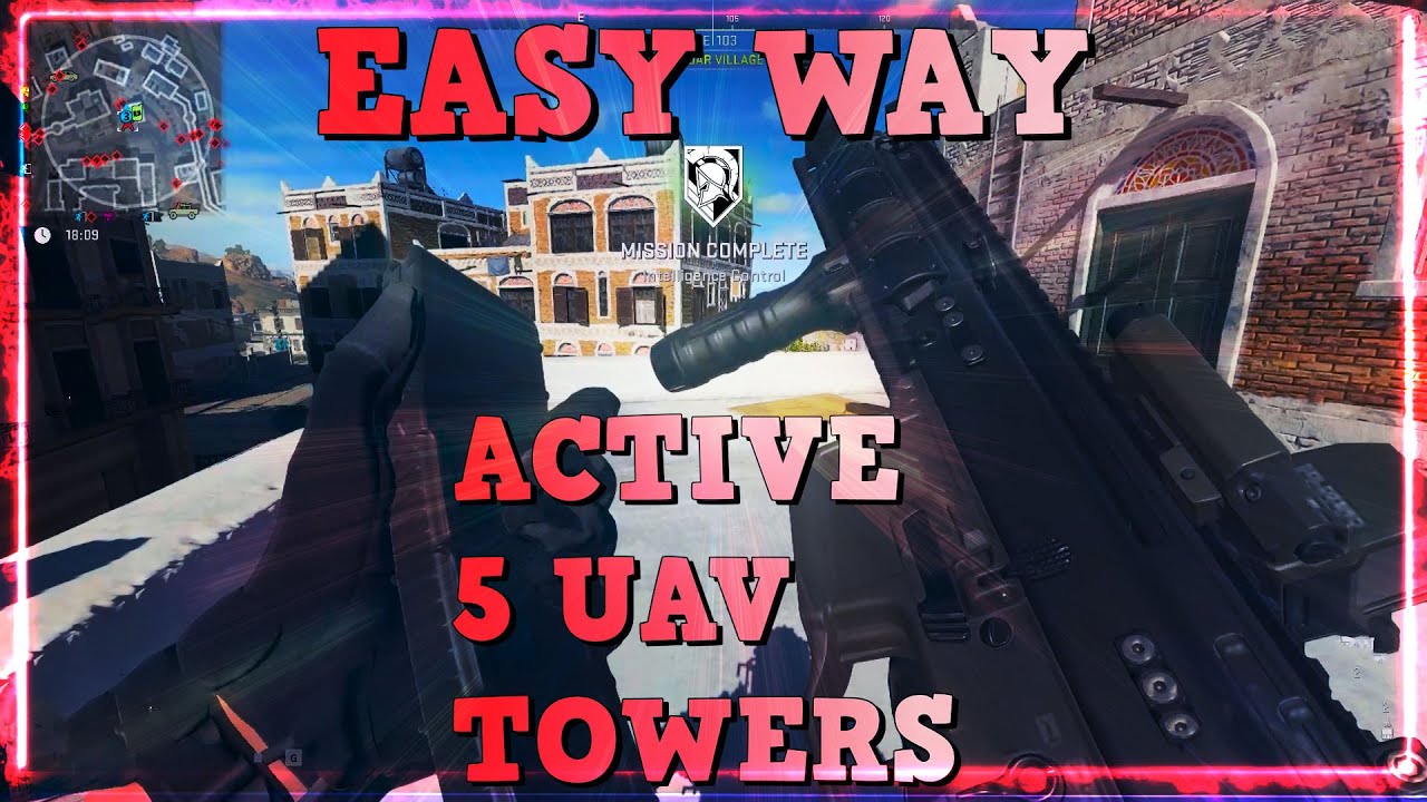 How to Active 5 UAV Towers at The Same Time Easy Way #dmz #dmzgameplay