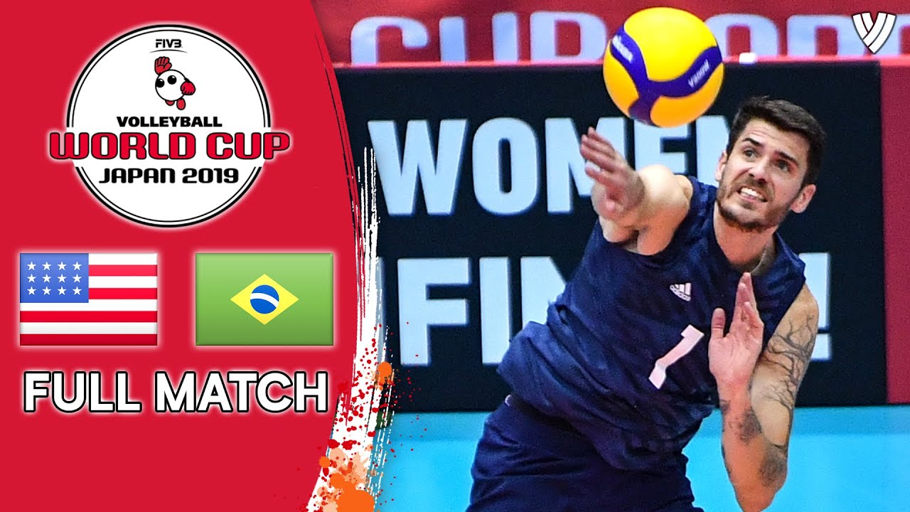 USA 🆚 Brazil - Full Match | Men’s Volleyball World Cup 2019
