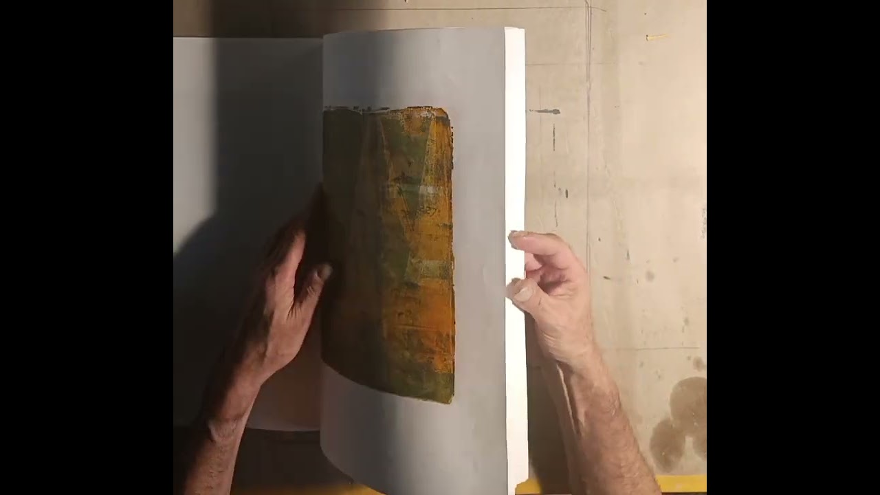 monotypien/holzbox