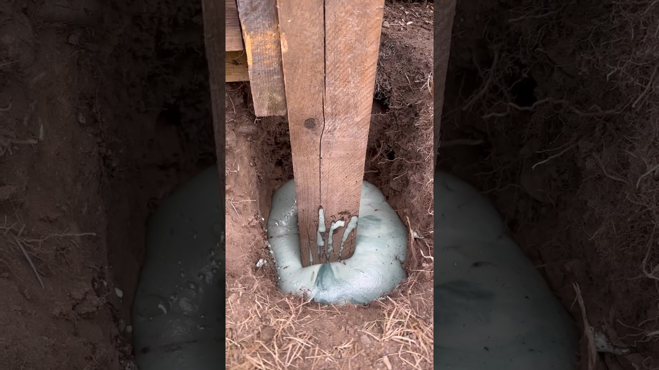 Самый простой способ отремонтировать забор! @SikaCanadaInc ПОДПИШИТЕСЬ, чтобы увидеть больше идей...