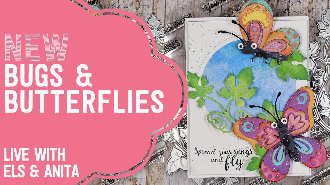 Introducing NEW Bugs & Butterflies | LIVE with Els & Anita