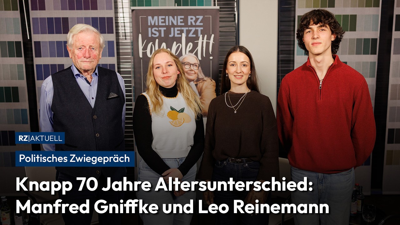Generationen im Gespräch: Manfred Gniffke und Leo Reinemann über das, was sie im Land bewegt