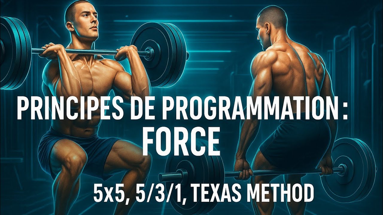 COACH60 #25  Principes de programmation : Force (5x5, 5/3/1, Texas Method)