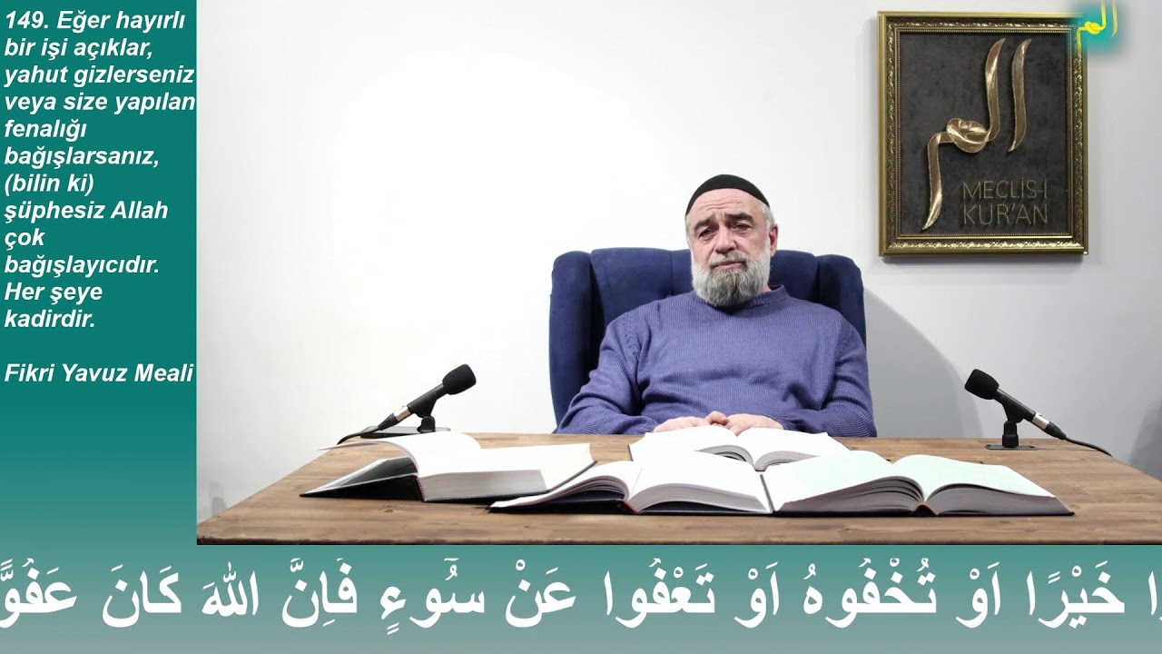 Nisa Suresi 148 ve 149. Ayetin Tefsiri (Mazlumun, Kötü Söz Söylemeye Hakkı Vardır!)