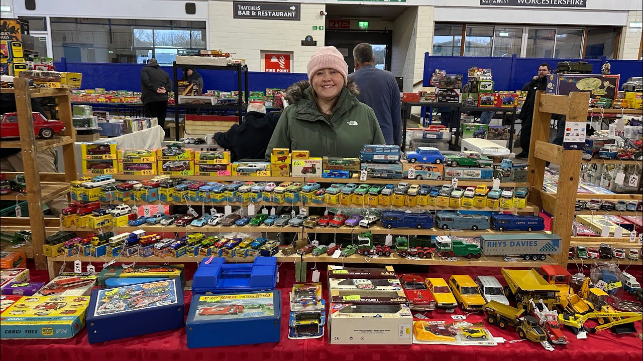 MY STALL AT SHEPTON MALLET TOYFAIR 26/1/2025 - Corgi, Dinky, Matchbox & More