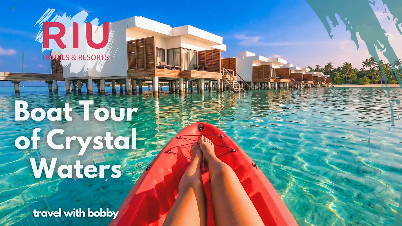 Riu Atoll Maldives 🇲🇻 | Boat Tour over Turquoise Depths