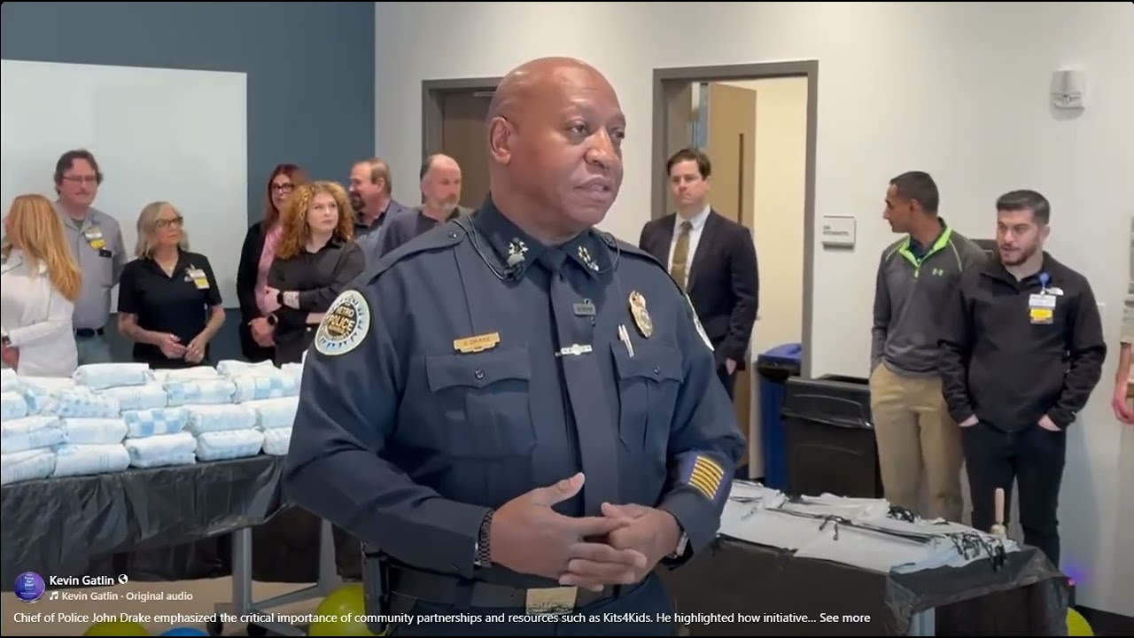 Chief of Police John Drake emphasized the critical importance of community