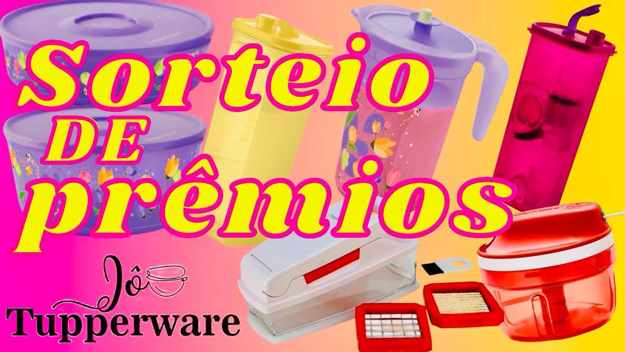 SORTEIO DA JÔ TUPPERWARE | JÔ TUPPER
