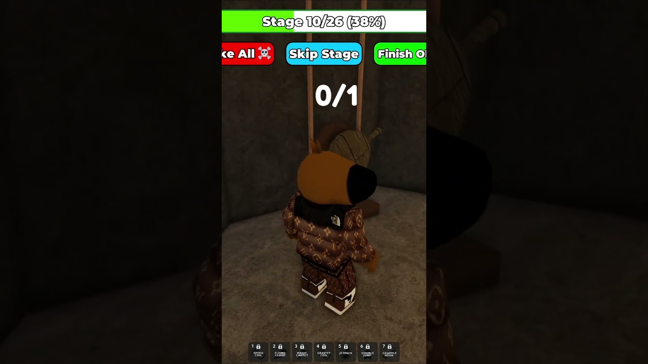 GRANNY VS GRANDPA PRISON RUN OBBY ROBLOX