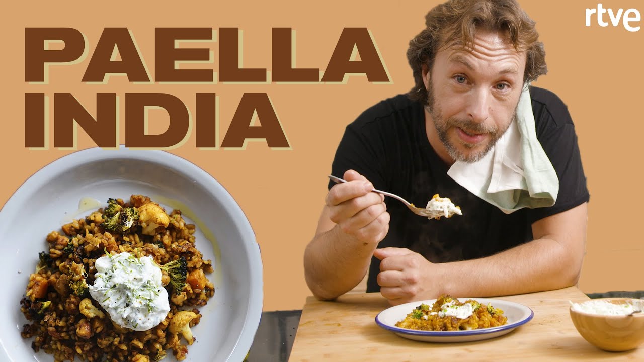 Paella india de verduras de Gipsy Chef | Cocina BESTIAL!