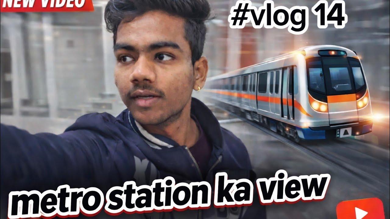 Metro Station Ka Amazing View 😍 | #Vlog 14