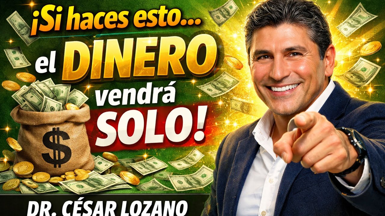 💸 Si haces esto, el DINERO vendrá SOLO | Dr. César Lozano