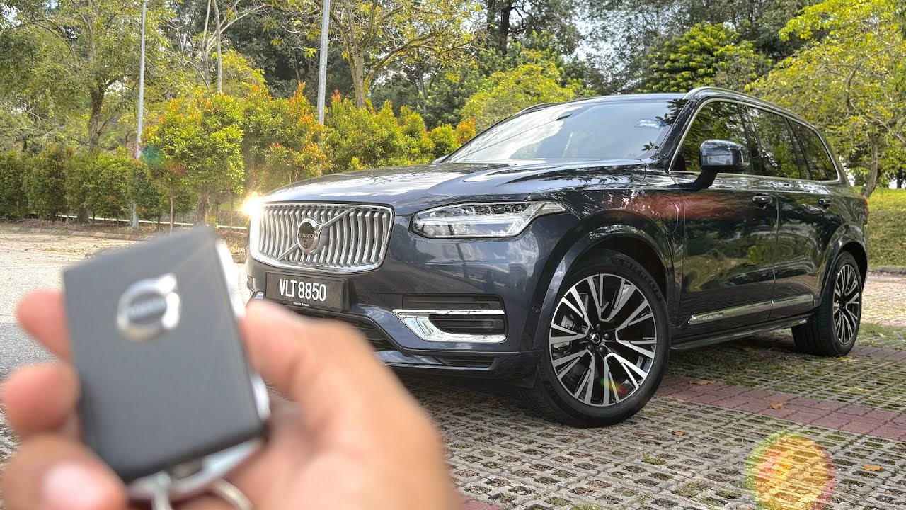 CAR ASMR | 2023 Volvo XC90 Recharge T8 Ultimate | Sights & Sounds