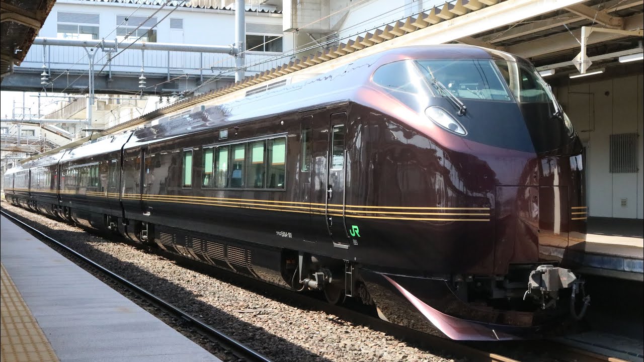 【4K】E655系なごみ 宇都宮線 黒磯駅発着（ミュージックホーン）