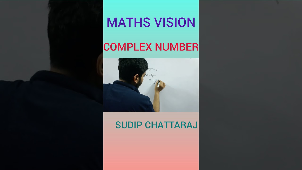 solution of complex number problem. #math