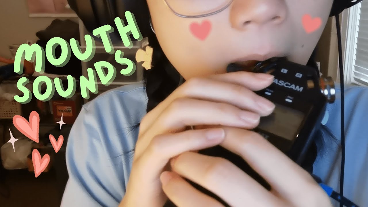 asmr | chaotic upclose clicky yaps in your ear (tascam mic biting, mouth sounds, pop rocks)