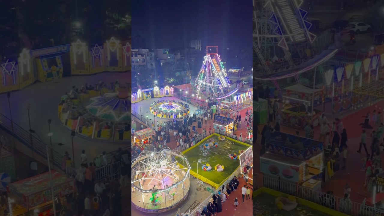 Exhibition Top View #shorts #youtubeshorts #hyderabad #exhibition #tankbund #shortsvideo #trending