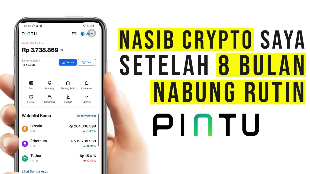REVIEW 8 BULAN NABUNG CRYPTO DI PINTU