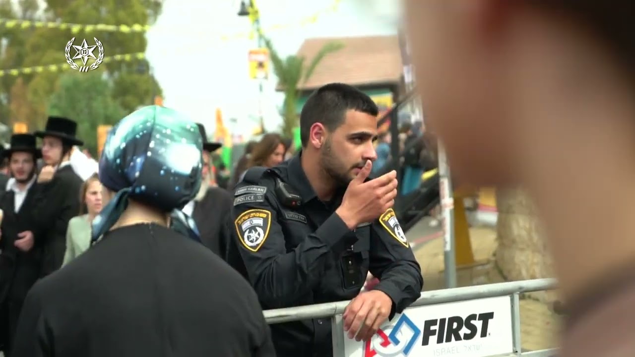 סיכום הילולה במירון משטרת ישראל מחוז צפון 2023
