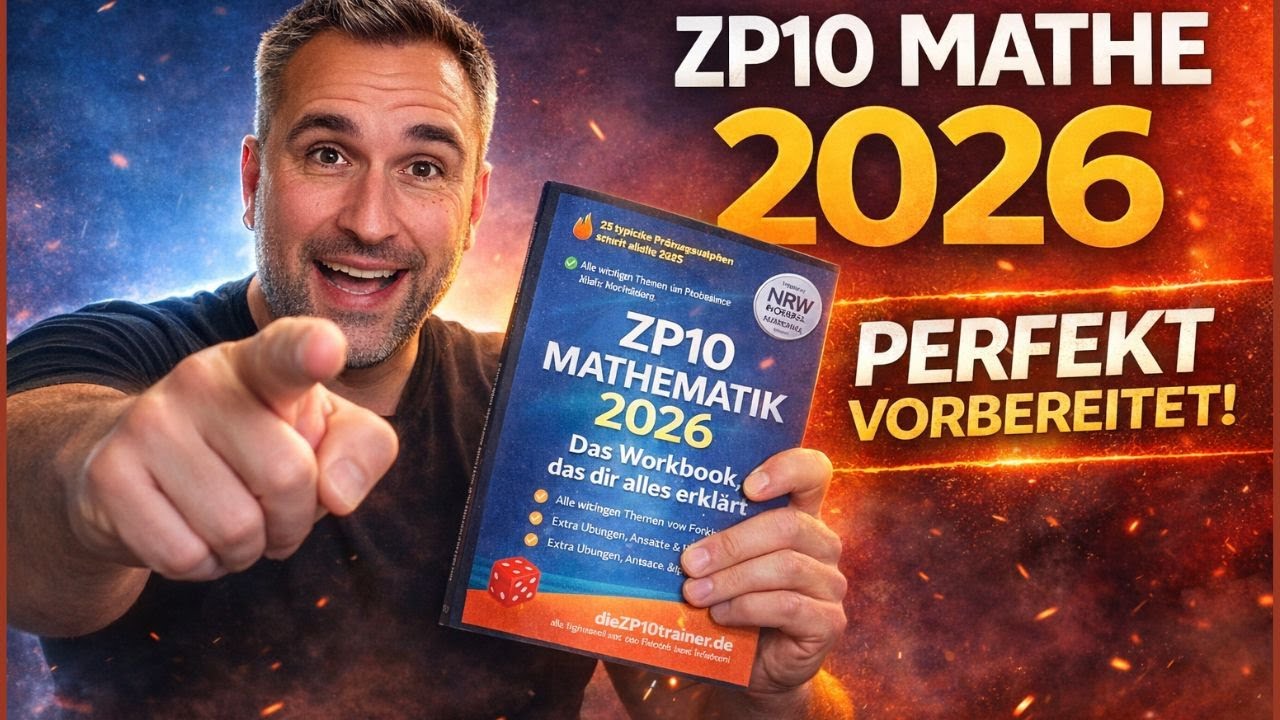 ZP10 Mathe 2026: Was kommt dran? Aufbau + Top Themen Funktionen, Geometrie, Stochastik
