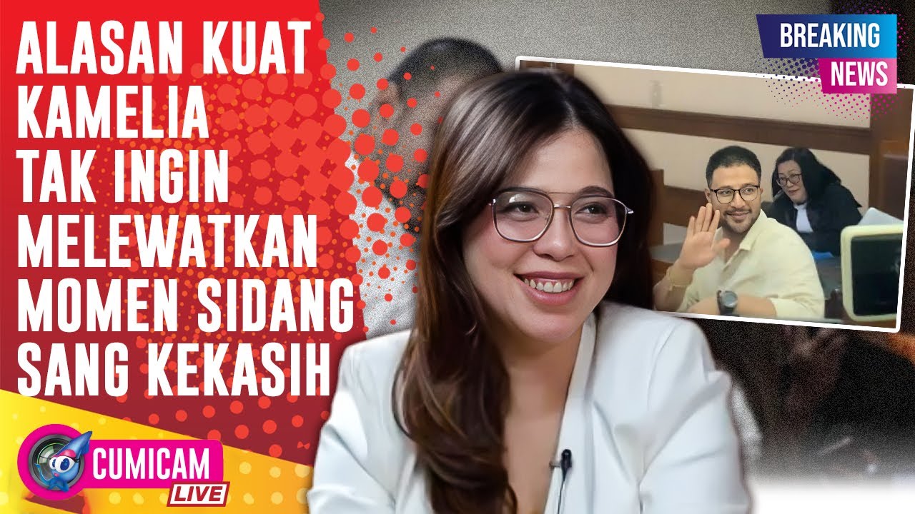 BREAKING NEWS! Perjuangan Cinta dr Kamelia Tahan Sakit Dampingi Ammar Zoni Jalani Persidangan