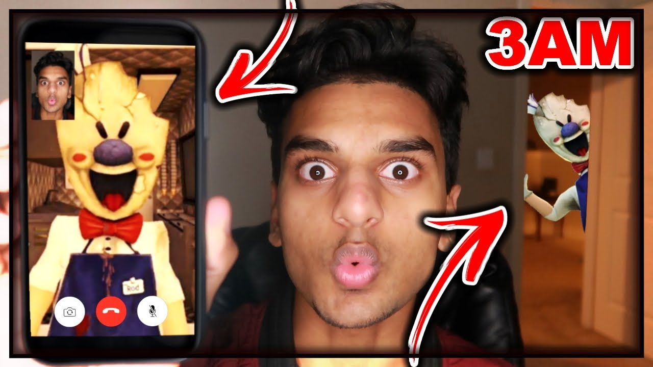 DO NOT FACETIME ICE SCREAM MAN AT 3AM!! *OMG ICE SCREAM MAN ACTUALLY CAME TO MY HOUSE*