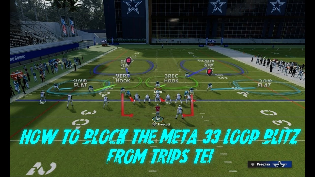 How To Block The Meta 33 Loop Blitz From Trips TE!