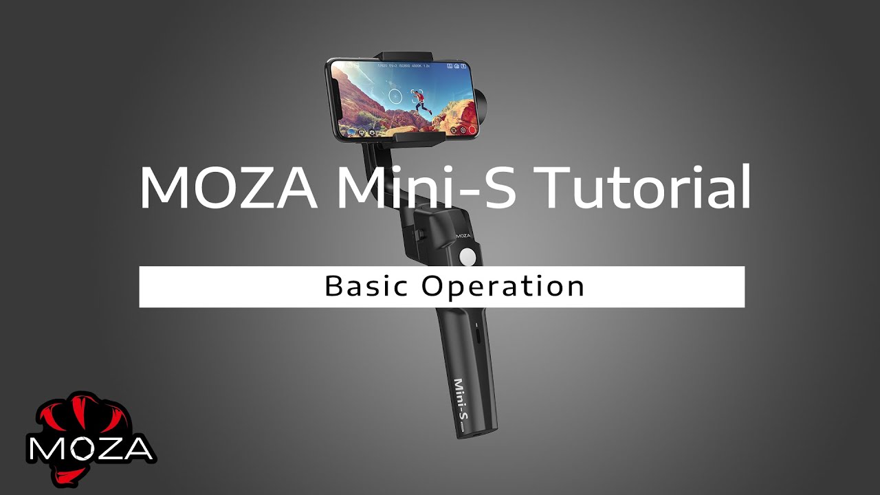 MOZA Mini-S Official Tutorial  |  Basic Operation