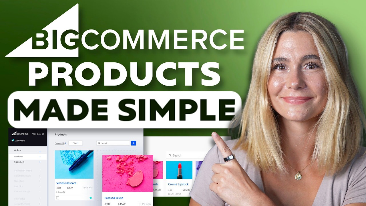 Параметры товаров в BigCommerce: варианты, модификаторы и сложная настройка товара.