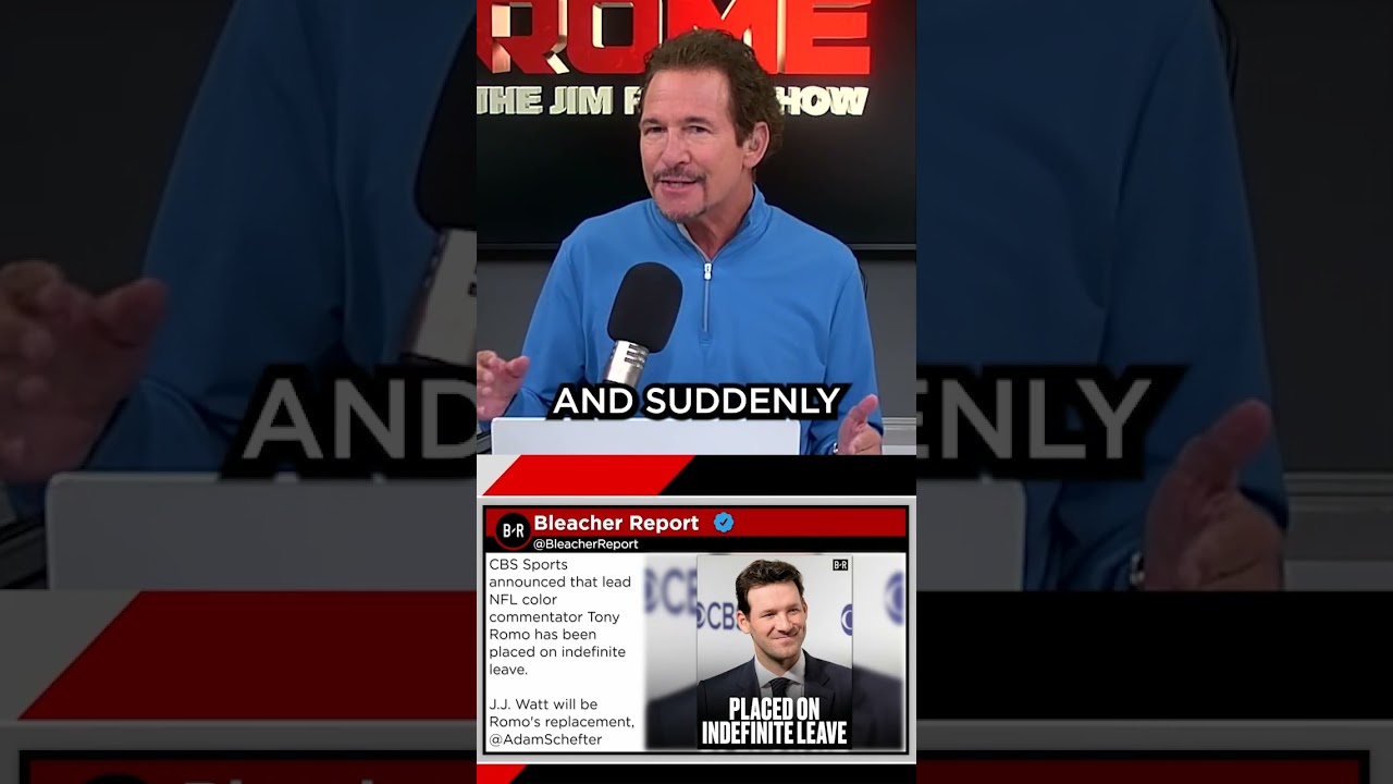 CBS Places Tony Romo On Leave Following Arrest | The Jim Rome Show