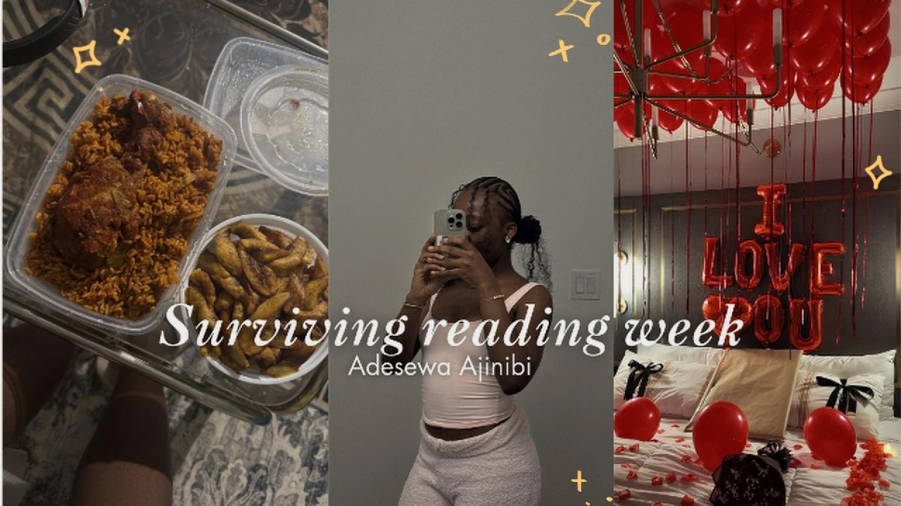 SURVIVING READING WEEK|| CATCHING UP, GYM|| WE ARE BACKK