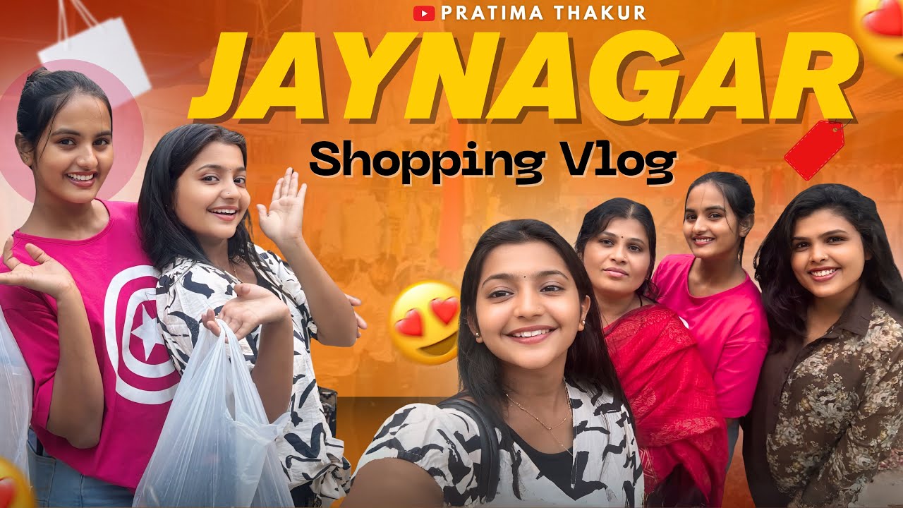 Jayanagar shopping 🛍️ 