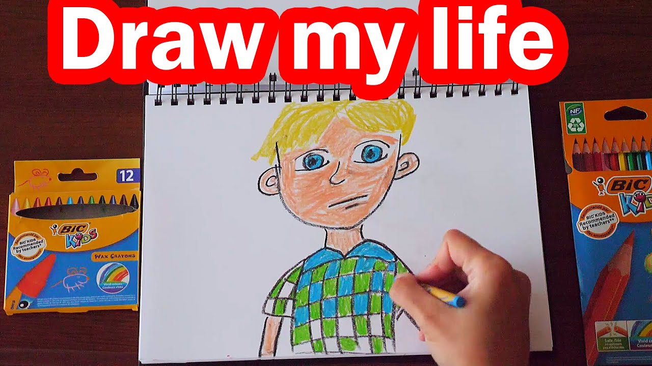 Мой первый раз в первый класс. Draw my life