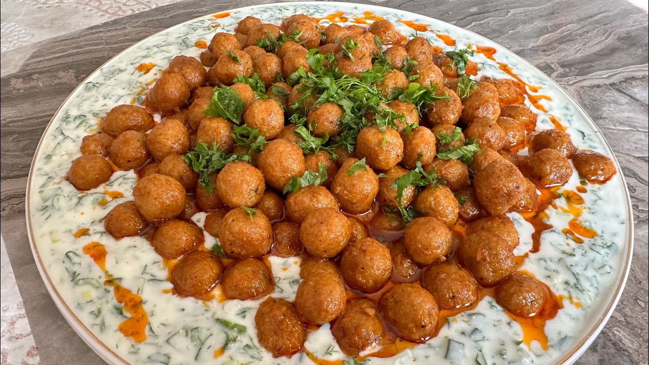 Bir TABAK ASLA Yetmez ❗️Akşam Yemeğine Yapıyorum Tabak Tabak Tüketiyoruz 💯YOĞURTLU BULGUR KÖFTESİ👌