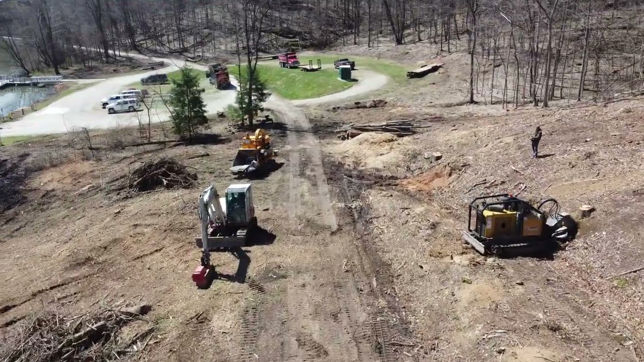 Land clearing in Piedmont Ohio with KTS