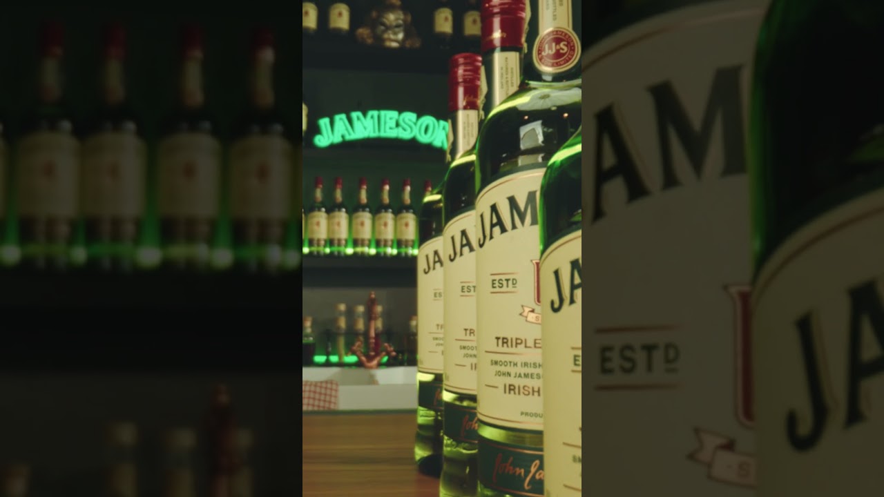 Did you spot the little scrum half | Jameson Whiskey