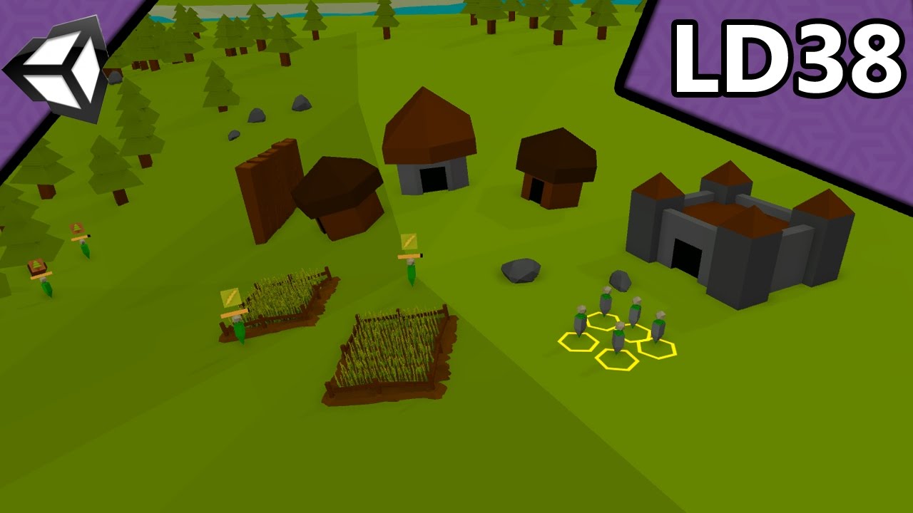 Ludum Dare 38 - Little Polys (Timelapse)