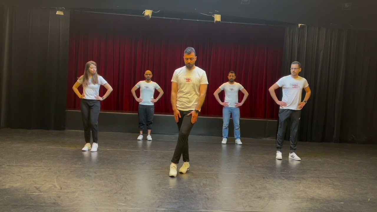 Dabke beginner package 4 -Dabke da2ten (2-hit)- arabic version دبكة تعليم للمبتدئين باللّغة العربيّة