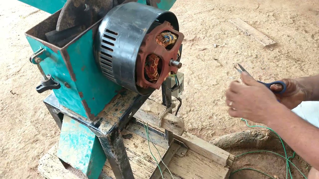 COMO DESMONTAR UMA FORRAGEIRA, E O MOTOR / MOTOR ACOPLADO.