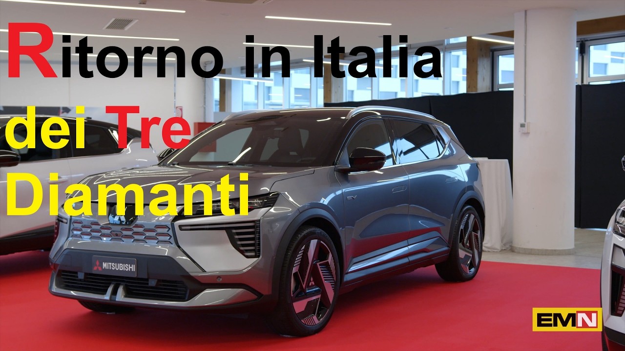Mitsubishi ritorna in Italia con il SUV elettrico Eclipse Cross
