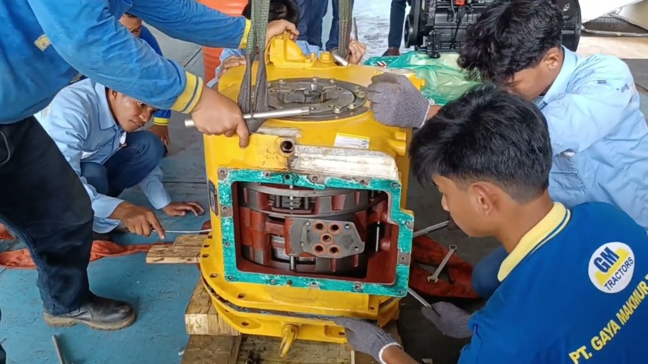 TRANSMISI SD16L #SHANTUI #ovh #dozer