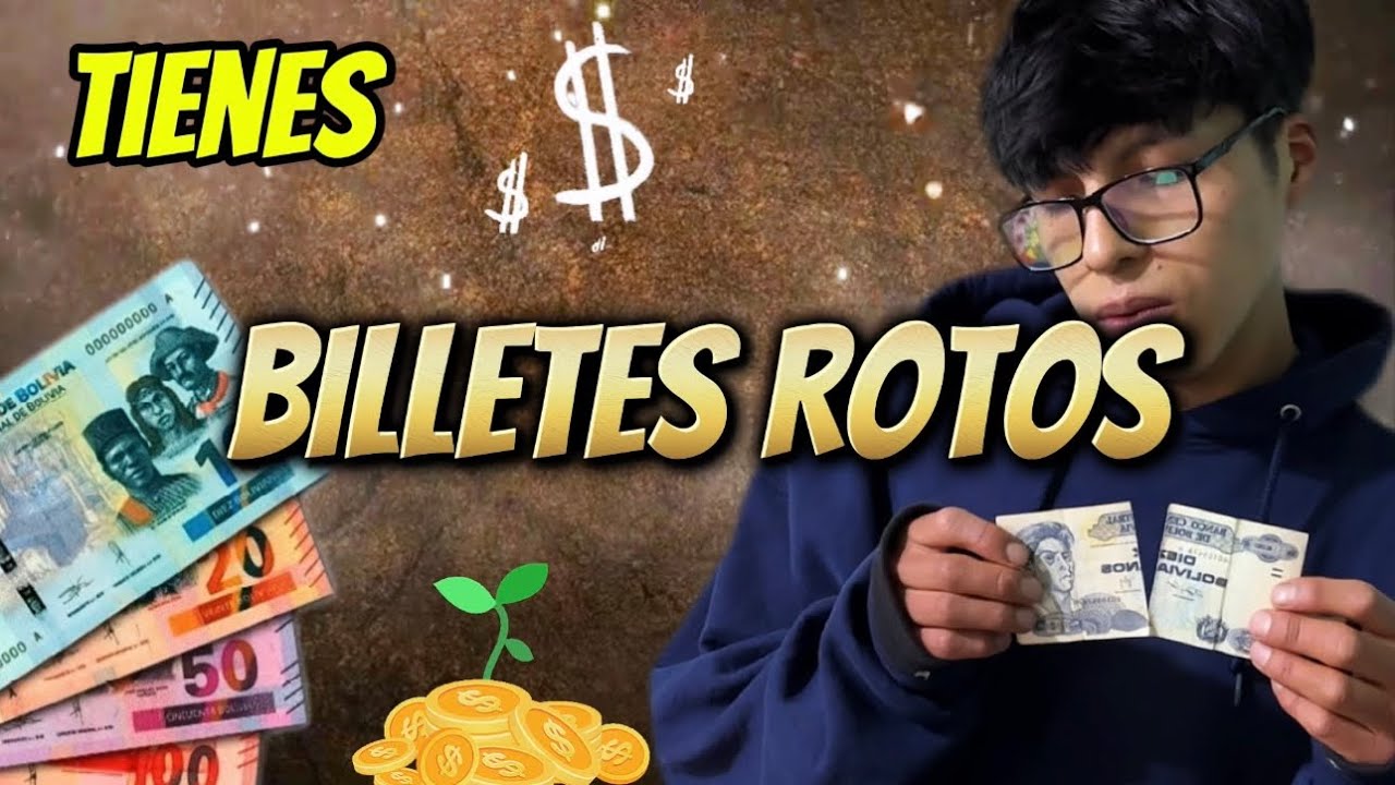 COMO PEGAR BILLETES ROTOS (tips con el Chico Genial)