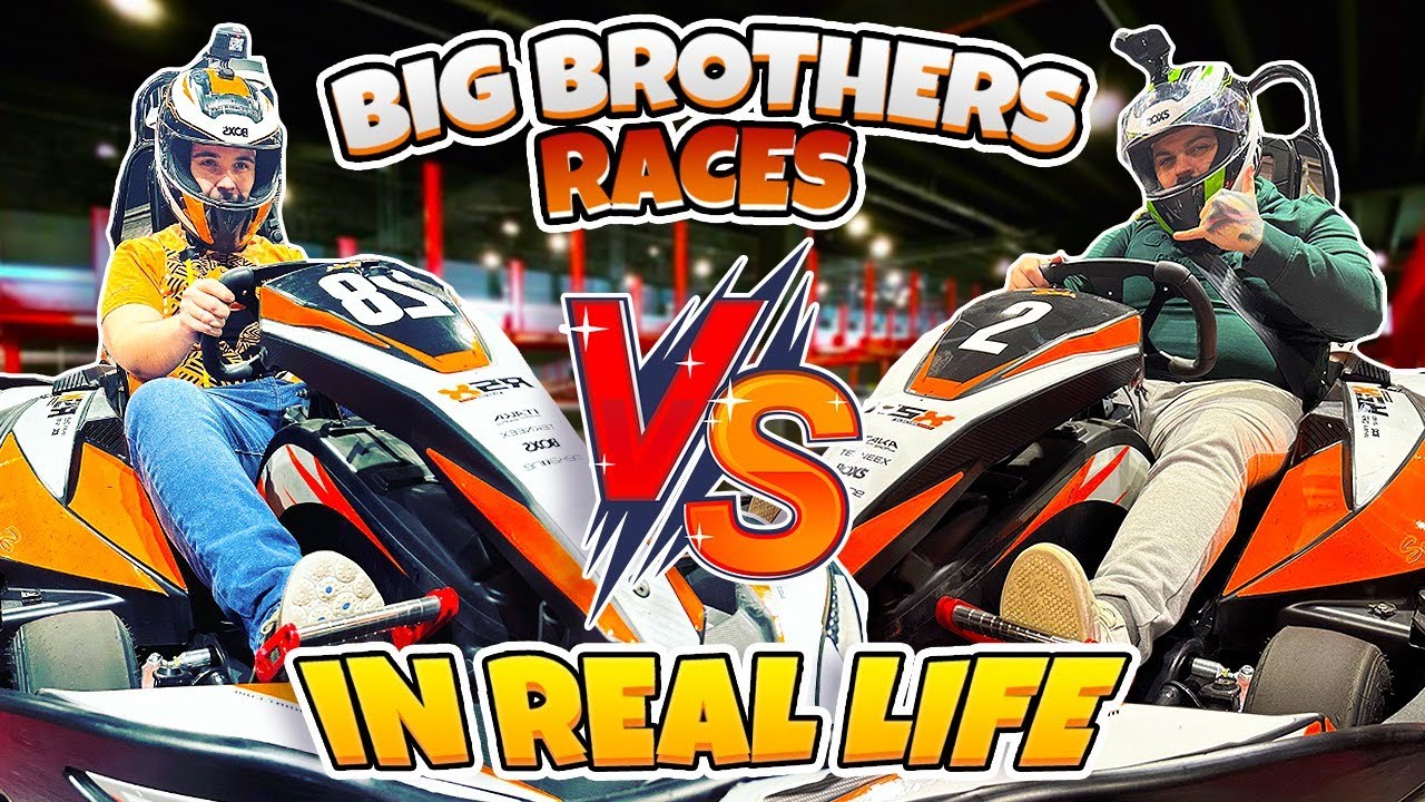 BIG BROTHERS RACES nella vita VERA !