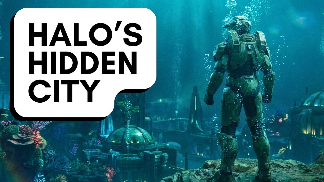There's a Hidden Underwater City in Halo 2...