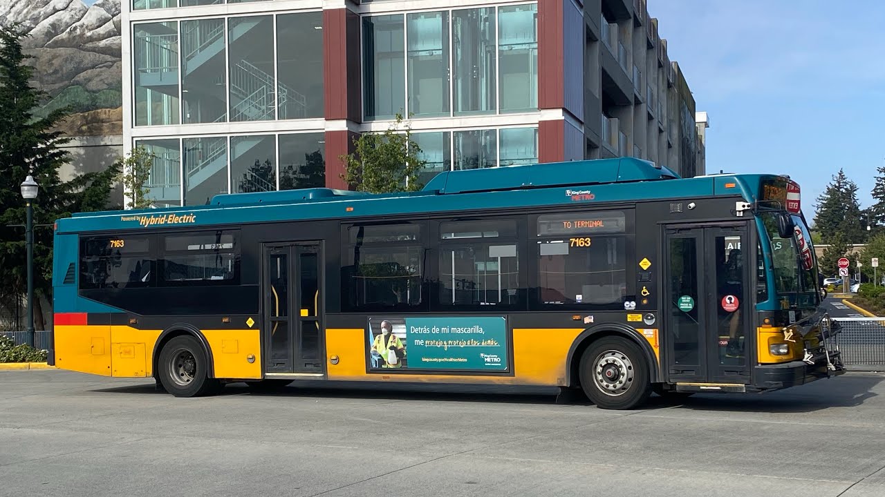 King County Metro 2011 OBI Orion VII EPA10 40’ HEV (07.501) #7163