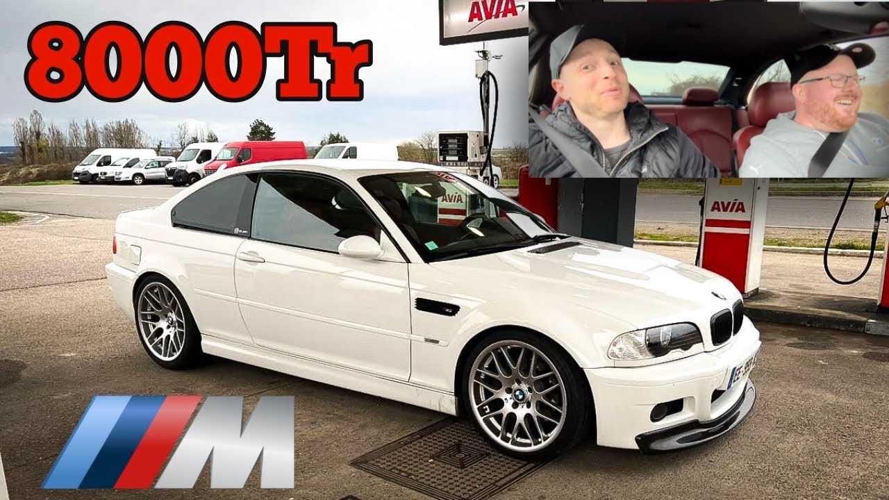 BMW M3 E46 343cv BOITE MANUELLE: on pousse à bout la meilleure M3 sur les ptites routes 🔥🔥